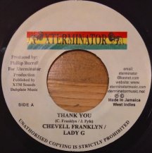 CHEVELL FRANKLYN & LADY G / THANK YOU (USED)