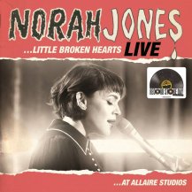 NORAH JONES / LITTLE BROKEN HEARTS: LIVE AT ALLAIRE STUDIOS -LP- (WHITE VINYL)