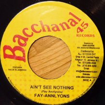 Fay-Ann Lyons .Micky Rich / Ain't See Nothing .Wine Yeah (USED)