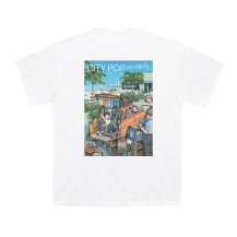 【お取り寄せ商品】東洋化成 / CITY POP on VINYL2023 Official Tシャツ (ホワイト)