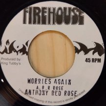 Anthony Red Rose /  Worries Again (USED)