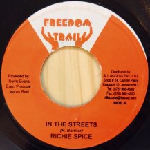 RICHIE SPICE / IN THE STREETS (USED)