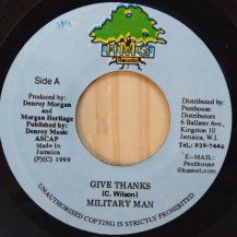 Military Man - Jah Cure / Give Thanks - Love The Solution (USED)