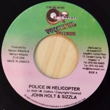 JOHN HOLT & SIZZLA  / POLICE IN HELICOPTER (USED)