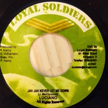 LUCIANO / JAH JAH NEVER LET ME DOWN (USED)