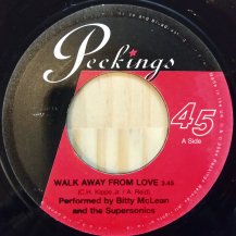 BITTY McLEAN / Walk Away From Love (USED)