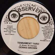 Dennis Brown - Niney Observer / Tenement Yard - Lotion With Version 10 (USED)