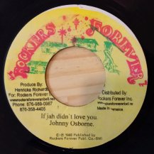 Johnny Osborne / If Jah Didn't Love You (USED)