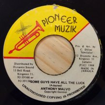 Anthony Malvo / Some Guys Have All The Luck (USED)