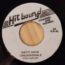 DON CARLOS / Natty Have Credential  (USED)