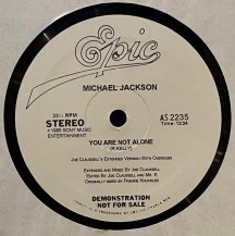 MICHAEL JACKSON / YOU ARE NOT ALONE (JOE CLAUSSELL'S EXTENDED VERSION WITH OVERDUBS) (USED)