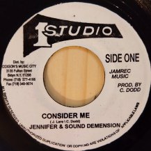 JENNIFER LARA & SOUND DEMENSION / CONSIDER ME (USED)