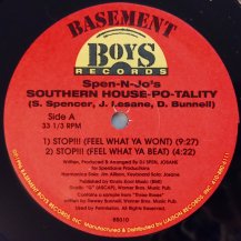 SPEN-N-JO'S SOUTHERN HOUSE-PO-TALITY / STOP!!! (USED)