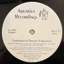 UNDERGROUND SOUND OF ARGENTINA / VOLUME 1 (USED)