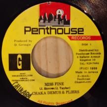 Chaka Demus & Pliers / Miss Fine (USED)