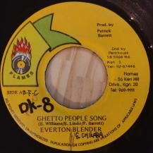 Everton Blender / Ghetto People Song (USED)