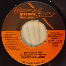 Prince Malachi / Why Is It So (USED)