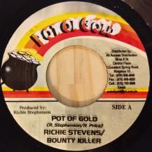 Richie Stevens - Bounty Killer / Pot Of Gold (USED)