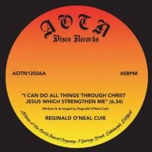 REGINALD O'NEAL CUE / I CAN DO ALL THINGS THROUGH CHRIST JESUS WHICH STRENGTHEN ME (12ͽ)