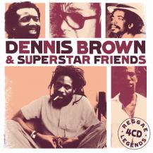 DENNIS BROWN / DENNIS BROWN & SUPERSTAR FRIENDS -4CD- (CD)