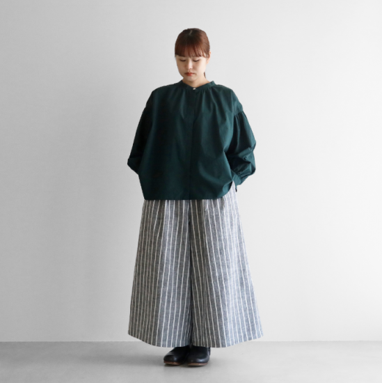 HUIS 遠州織物 パンツ504 ベージュ