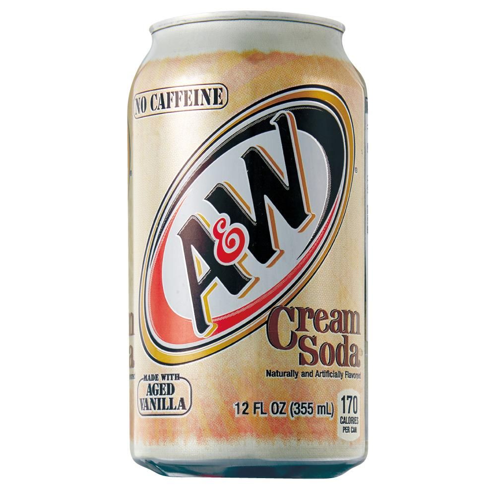 A&W クリームソーダ 355ml×24本 - 輸入食品の卸売り通販・海外食品の