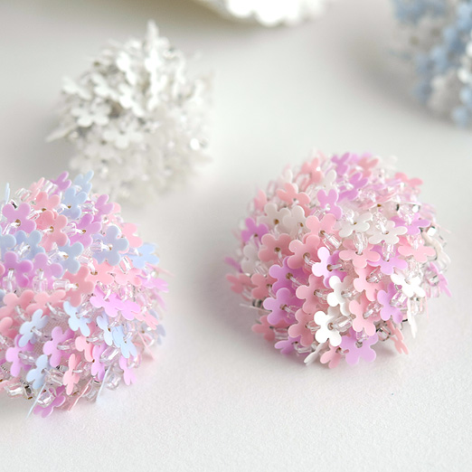 jumelle ジュメロ　ピンクチュール　ビスチェ　バルーン裾　花柄スパンコール jumelle ジュメロ ピンクチュール ビスチェ バルーン裾 花柄