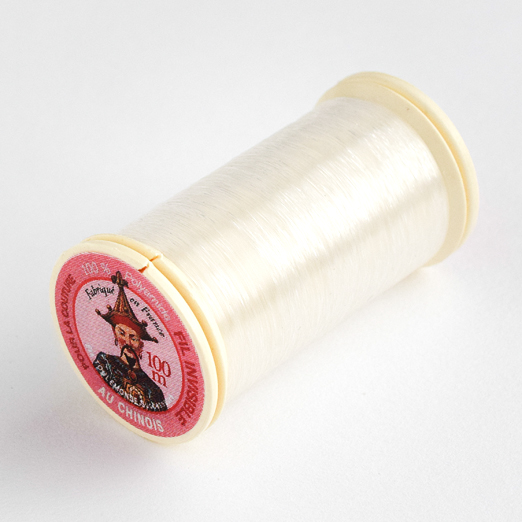 オートクチュール刺繍糸】透明糸【おじさんマークのフランス製