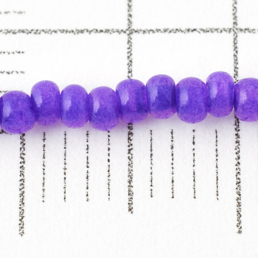 【糸通しビーズ チェコ製】11/0 ぶどうシロップ【約2m入り】