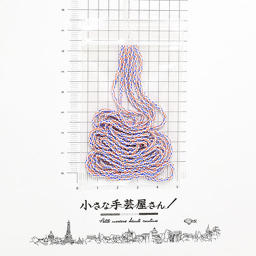 ストライプビーズ チェコ製】13/0 しましまキャンディ 糸通し