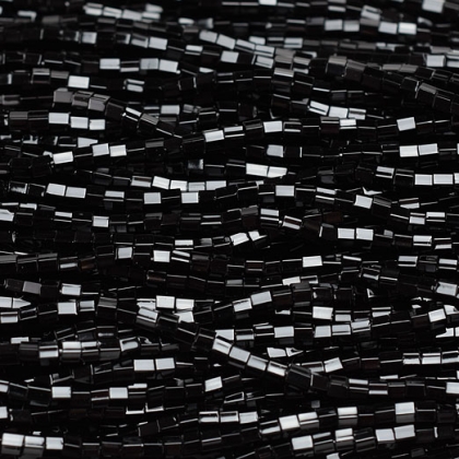 TOHO 糸通しビーズ】六角小 ブラック【約10m入り】 - オートクチュール