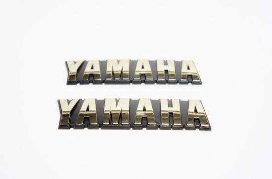 YAMAHA (ヤマハ) 純正部品【 SR500 / SR400 初期型 タンク エンブレム ...
