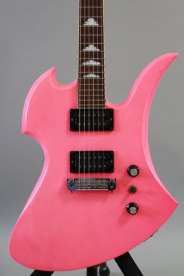 13d001 Burny Mg 85x ピンク 中古ギター専門店 ギターオフ 本店 最高のギターをお届け