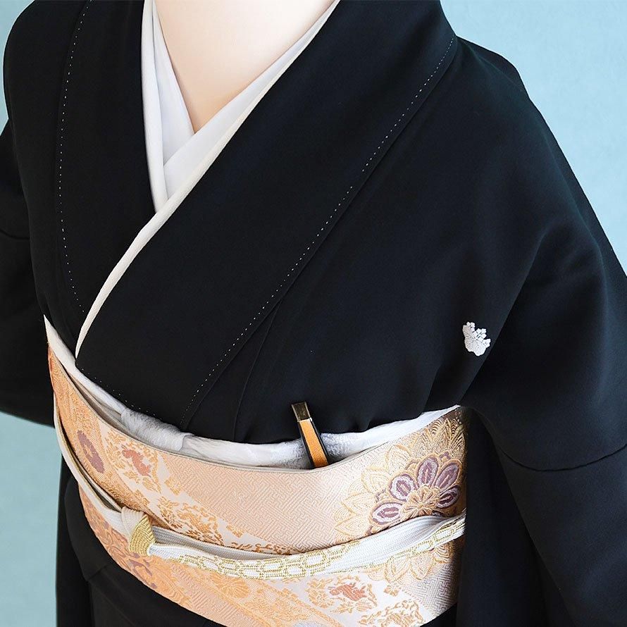 留袖 1 確認用 黒留袖レンタル（TS0006）黒/おしどり・宝づくし 正絹 - 東京レンタル