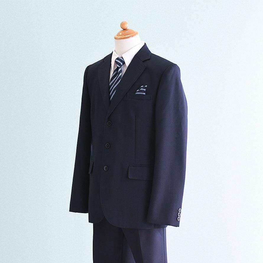 160 男の子 男子 ネイビー スーツ 卒業式 フォーマル 男児スーツ 160
