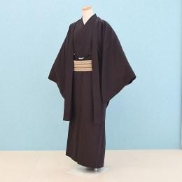 男性着物レンタル（AS0014）L　こげ茶