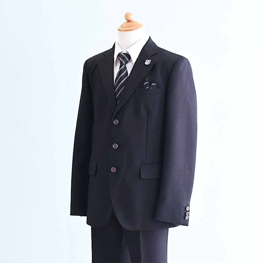 男の子 スーツ 150 黒 - フォーマル/ドレス