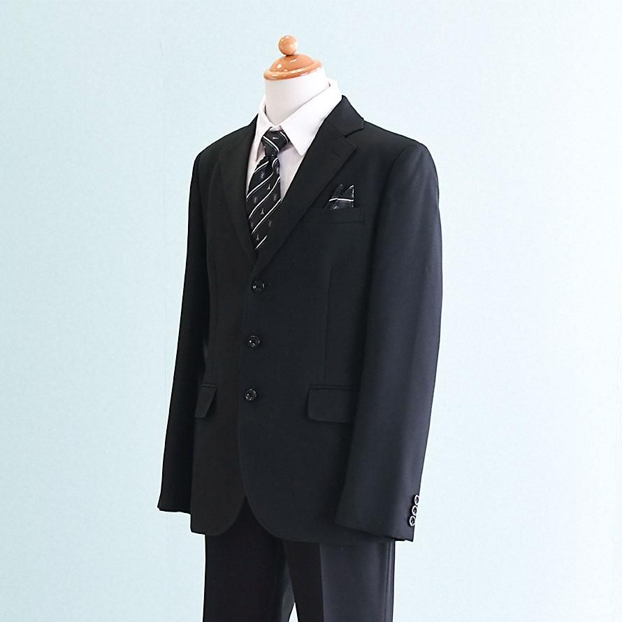 ELLE ダークグレー スーツ シャツ160cm