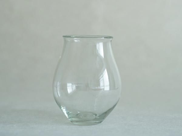 Kumono★新品・未使用品！翁再生硝子工房 白いフタのコクモツポット 希少！新品・未使用品！翁再生硝子工房 白いフタのコクモツポット