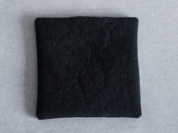 Linen coaster　black