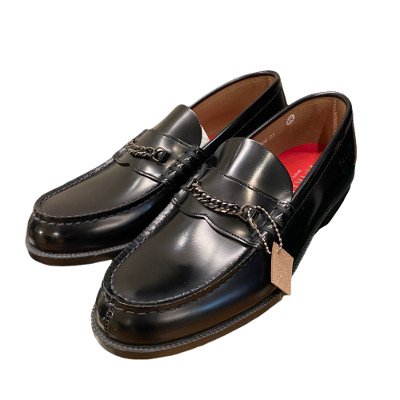 特別配送 el conductorH×HARUTA CHAIN-BIT LOAFERS - 靴