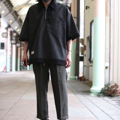 elephant TRIBAL fabrics shirts エレファブ シャツ - シャツ