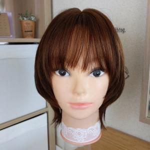 シロ*ファクトリー】医療用ウィッグ＜人毛100％＞＜ミックス