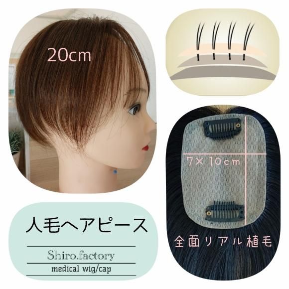 部分ウィッグ レミー人毛100％ ヘアピース薄毛 - www.simulsa.com