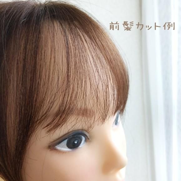 人毛レミー100%ヘアピース☆ブラウン11×12☆30cmリアル植毛 薄毛隠し ...