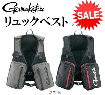 がまかつ リュックベスト Gm 24 鮎釣り 渓流釣り 鮎竿 渓流竿を探すなら岡野釣具店