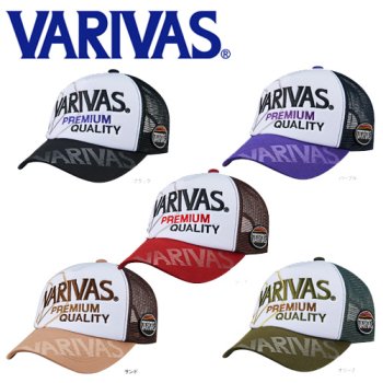 新品　VARIVAS バリバス　キャップ 帽子 フリーサイズ　メッシュ CAP メッシュキャップ