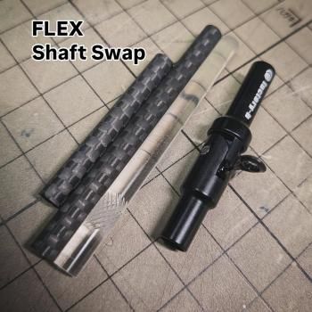 factory-b 可変アダプター FLEX carbon shaft swap｜鮎釣り、渓流釣り