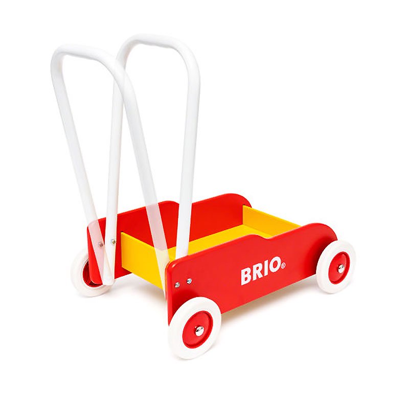 手押し車(赤) | BRIO ブリオ - 【公式】 木のおもちゃ ウィル・ウッド 名古屋店