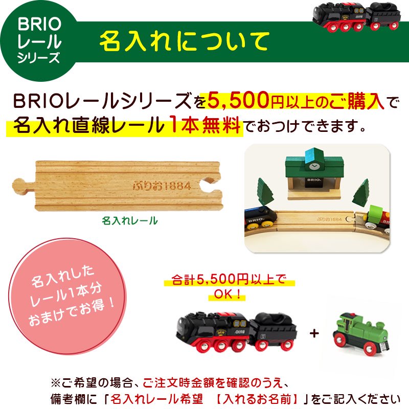 レールトイ スチームトレイン＆トンネル | BRIO ブリオ - 【公式】木のおもちゃ ウィル・ウッド 名古屋店